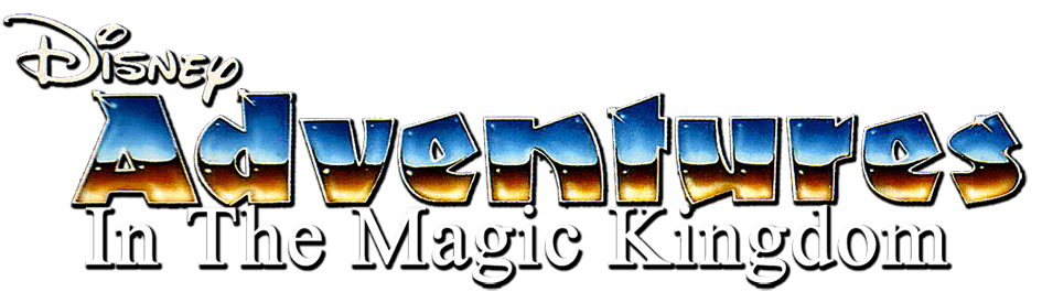 Adventures in the Magic Kingdom logo for NES